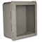 Wiegmann Twist Lock Latch Electrical Enclosures, 10 in H, 6 in D, 8 in W, NEMA 4X, Fiberglass HW-100806CHTLW - alternate 1